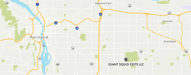 Location of Giant Squid Edits LLC on a map